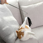 Intrekbare Grappige Kattenstok, Interactief Katjesspeelgoed met Stevig Houten Handvat leverancier