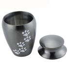 De Urnen van het gewichts235g Huisdier rangschikken 70 * 45 * 70mm Roestvrij staalmateriaal voor Honden en Katten leverancier