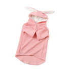 De mooie Leuke de Kattenkleren van het Konijnoor, Grappige Kat kleden Roze/Grijze Kleur leverancier