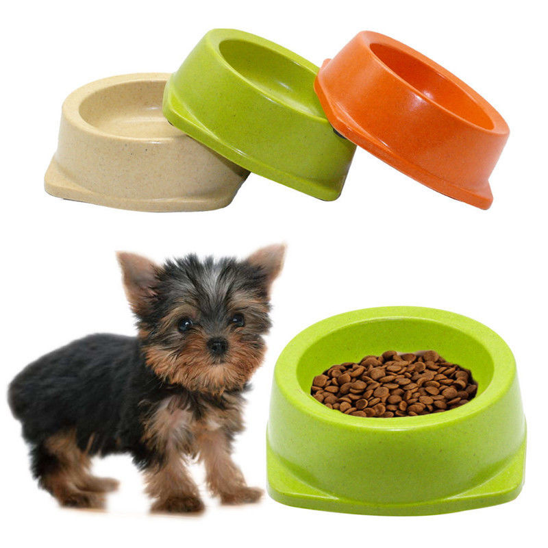 De aangepaste Kom van het Grootte Ceramische Huisdier, De Groene/Oranje/Beige Kleur van de Voedsel voor huisdierenkom leverancier