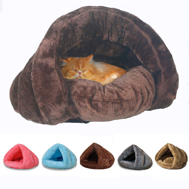 Zachte het Bed/het Hol Warme Comfortabele het Huisdierenbedden van de Huiswinter van de Nestkennel voor Kattenhonden leverancier